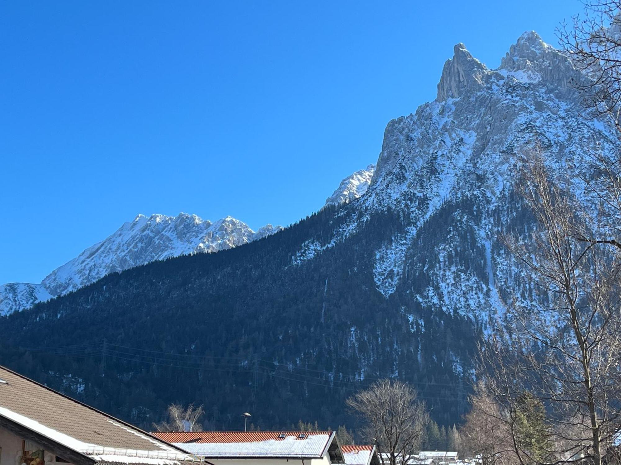 Ferienwohnung Seidl Wohnung Violine Mittenwald Exterior foto