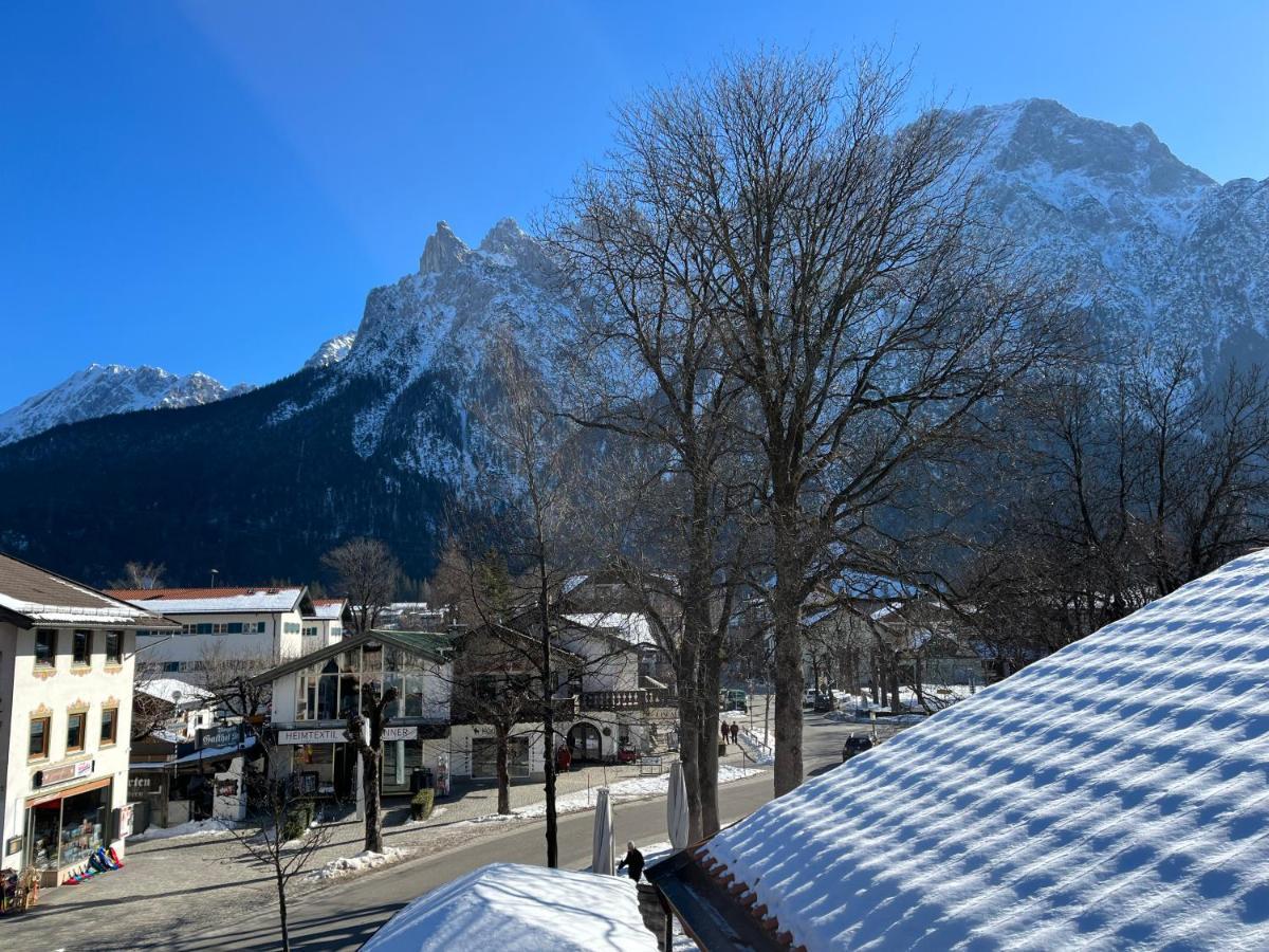 Ferienwohnung Seidl Wohnung Violine Mittenwald Exterior foto