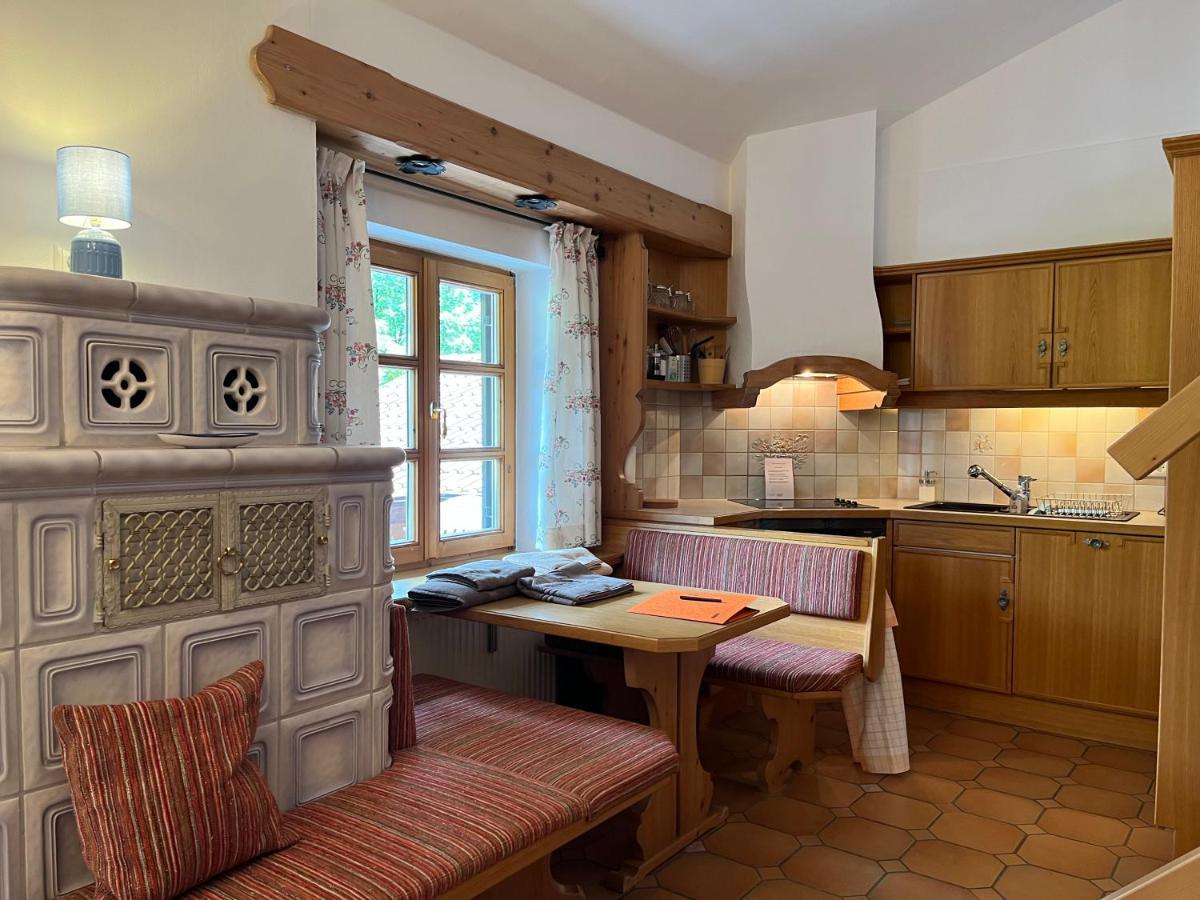 Ferienwohnung Seidl Wohnung Violine Mittenwald Exterior foto